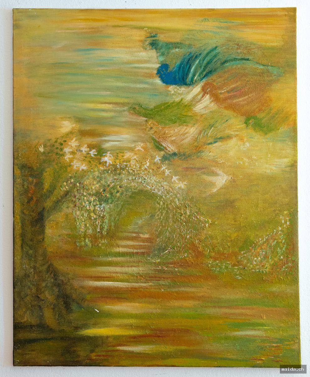 1134 — Huile sur toile, 80×101 cm · 2025