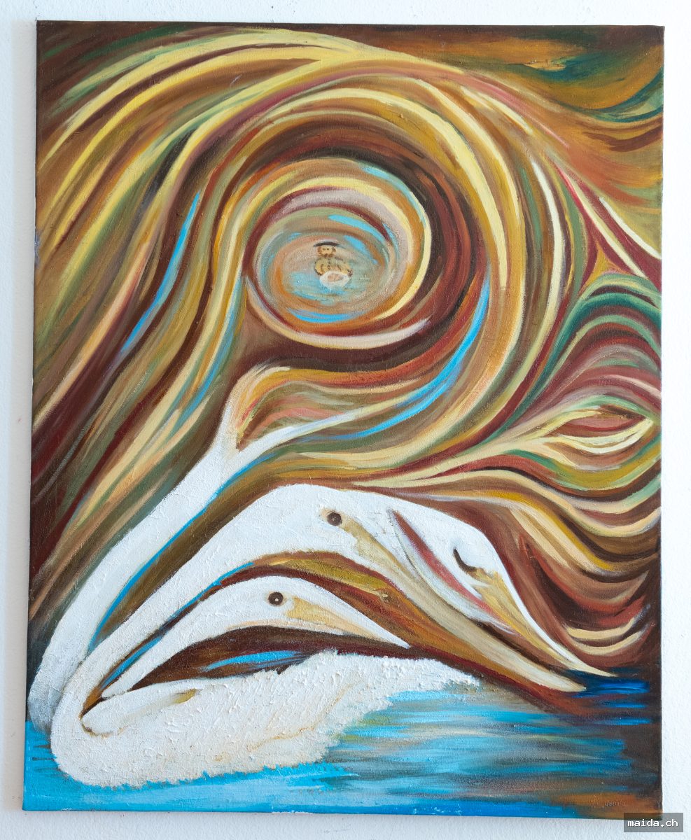 1157 — Huile sur toile, 80×101 cm · 2025