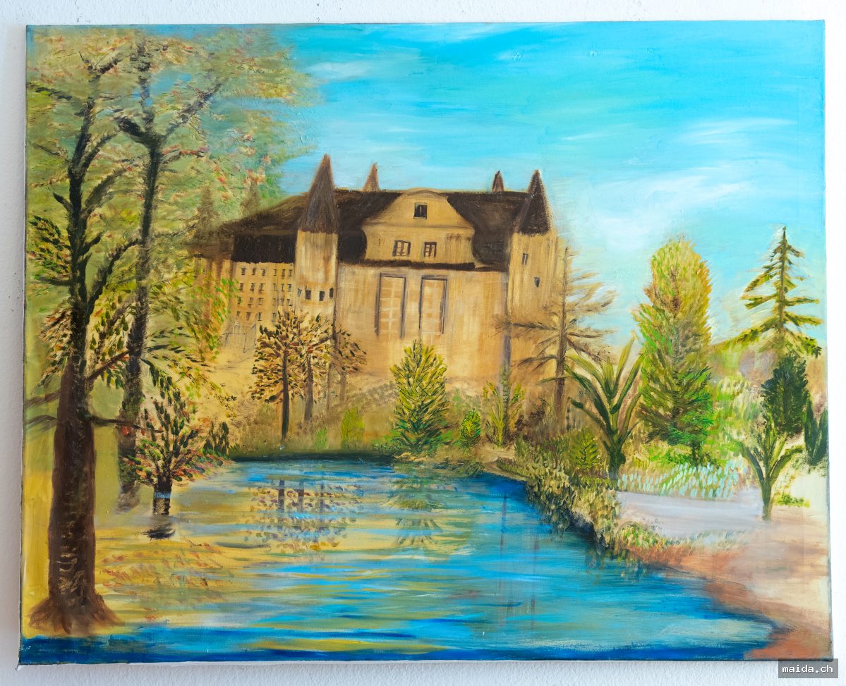 1158 — Huile sur toile, 80×101 cm · 2025