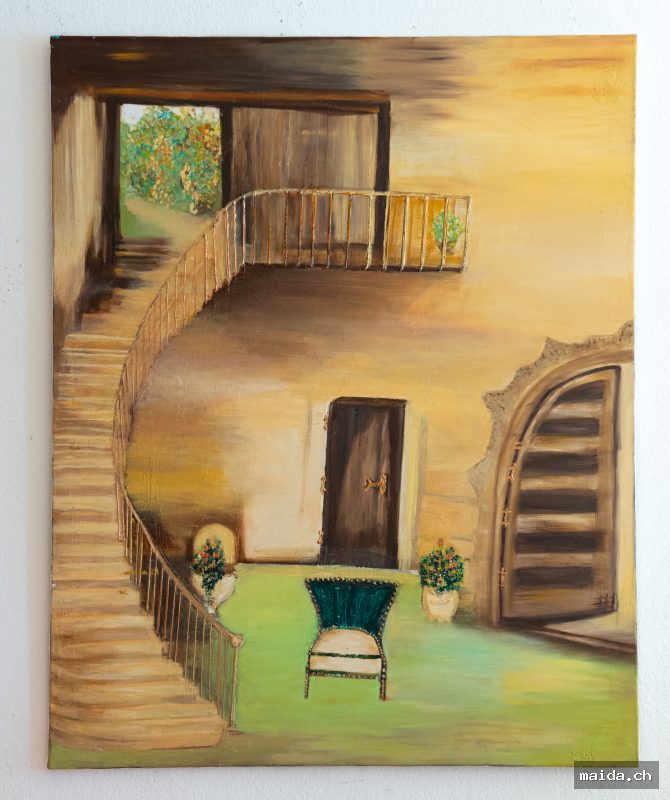 1130 — Huile sur toile, 80×101 cm, 2025