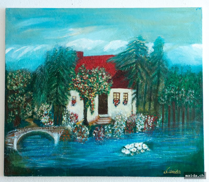 1142 — Huile sur toile, 60×70 cm, 2025