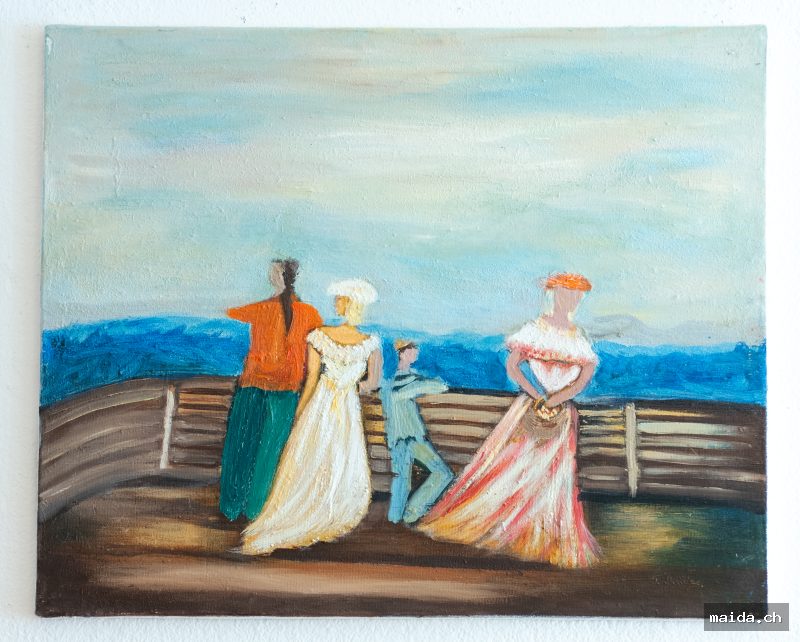 1144 — Huile sur toile, 2025