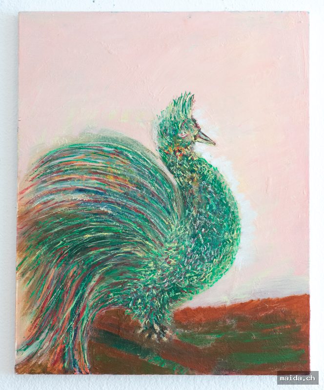 1155 — Huile sur toile, 40×50 cm, 2025