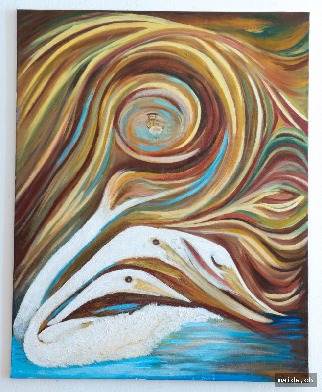 1157 — Huile sur toile, 80×101 cm, 2025