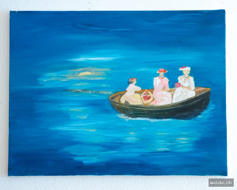 1173 — Huile sur toile, 50×65 cm, 2025