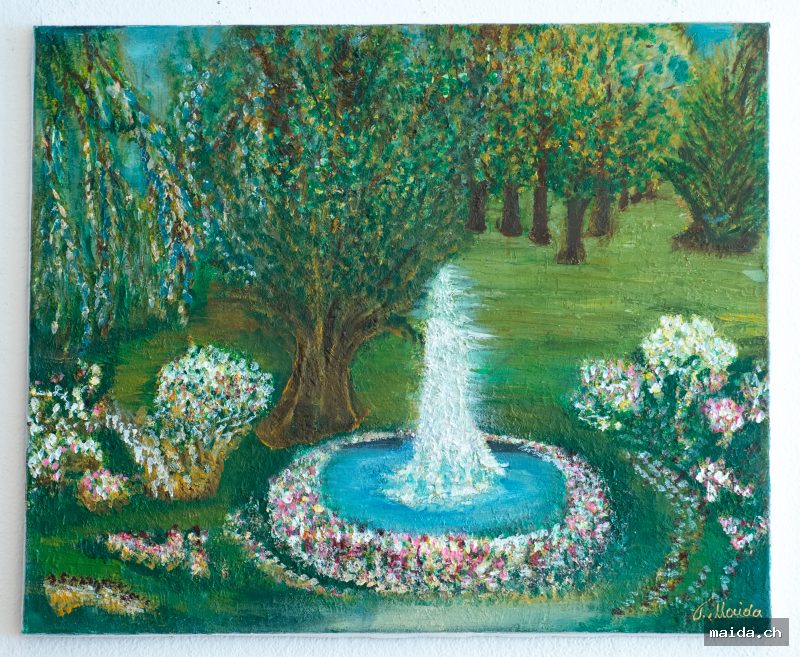 1175 — Huile sur toile, 54×65 cm, 2025