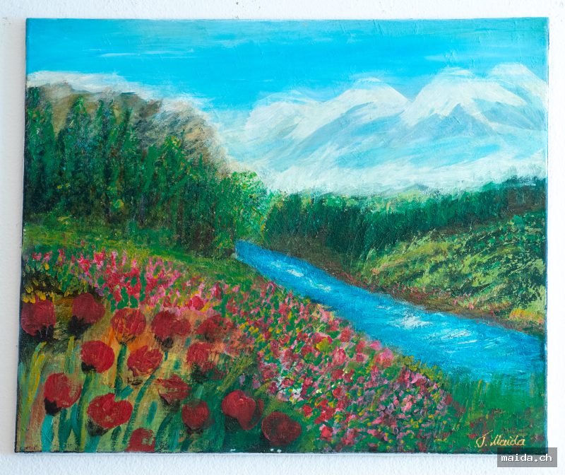 1178 — Huile sur toile, 54×65 cm, 2025