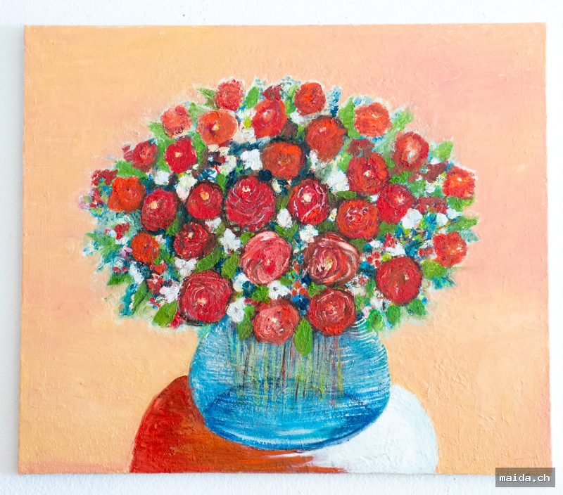 1189 — Huile sur toile, 70×60 cm, 2025