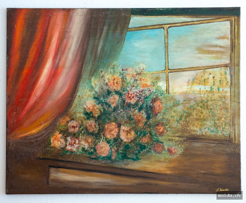 1191 — Huile sur toile, 80×100 cm, 2025