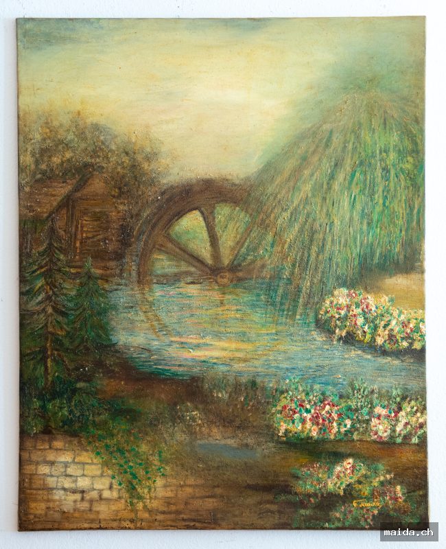 1193 — Huile sur toile, 80×100 cm, 2025