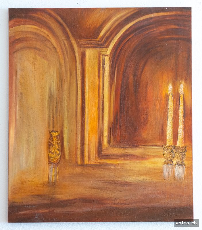 1200 — Huile sur toile, 70×60 cm, 2025